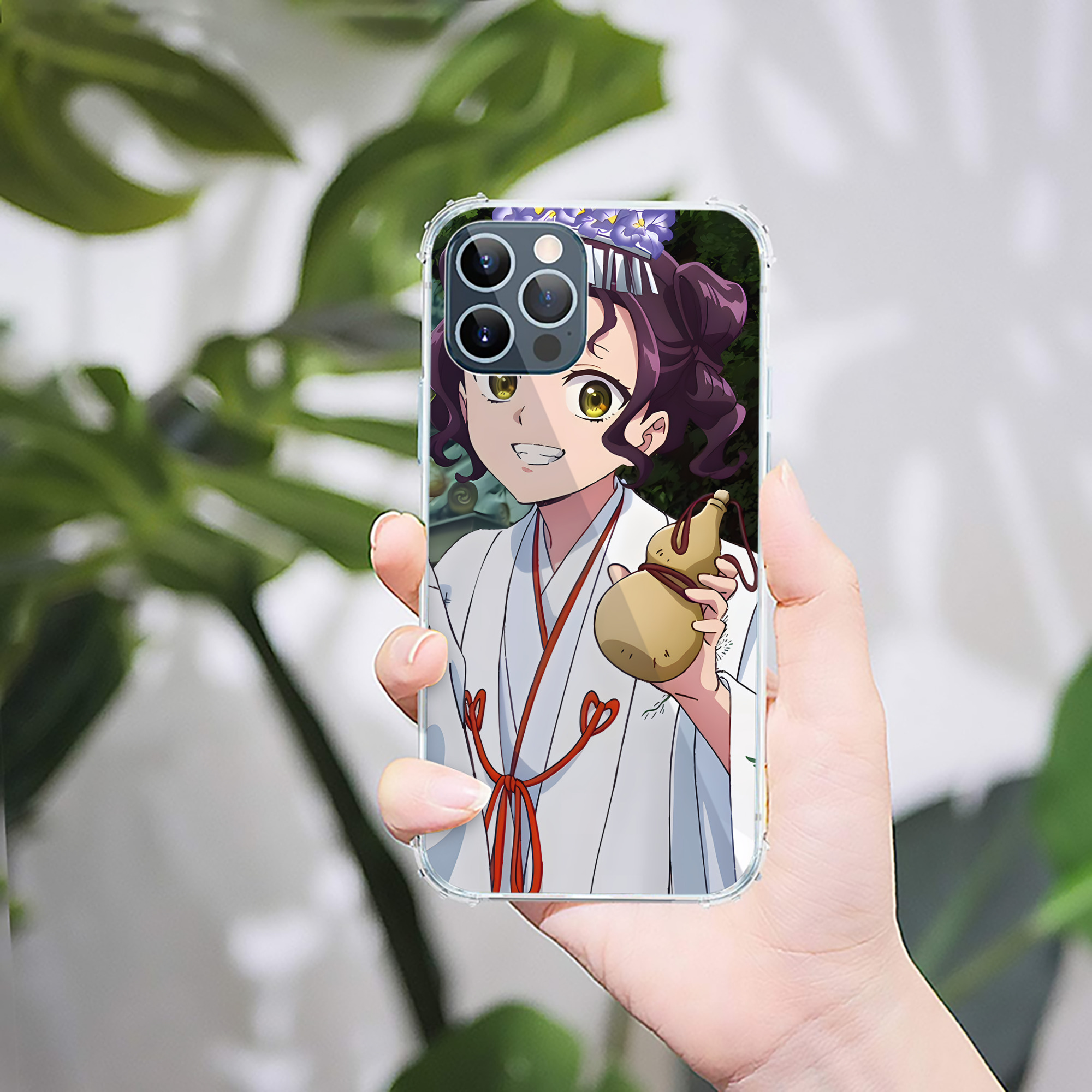 （画像用） 薬屋のひとりごと The Apothecary Diaries 【iPhone 12シリーズ対応】透明スマホケース（クリアソフトケース）